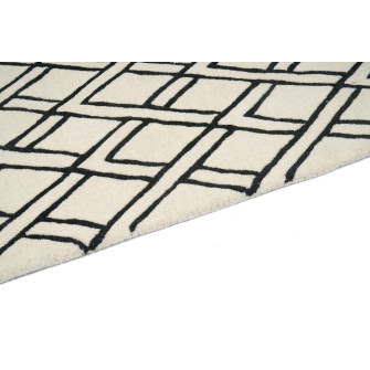 Paklājs BROOKLYN BLACK (Handmade Collection) Paklājs BROOKLYN BLACK (Handmade Collection)